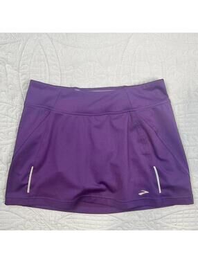 Brooks purple tennis athletic skirt